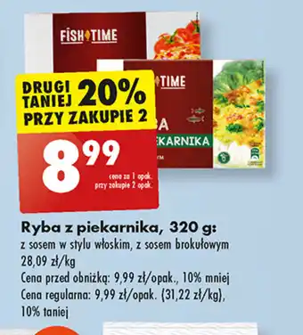 Biedronka Ryba z piekarnika, 320 g oferta