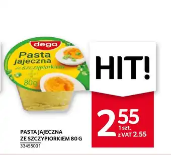 Selgros Pasta jajeczna ze szczypiorkiem 80 g oferta
