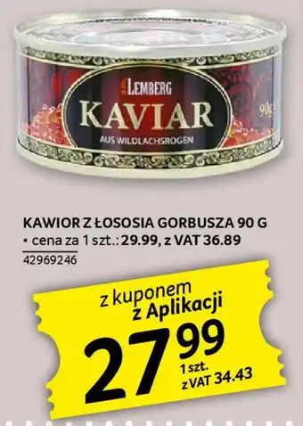 Selgros KAWIOR Z ŁOSOSIA GORBUSZA 90 G oferta