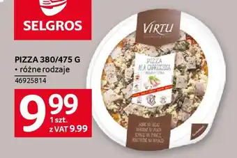 Selgros PIZZA 380/475 G oferta