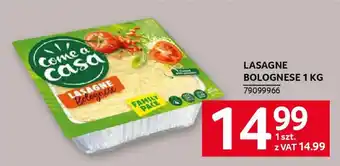 Selgros LASAGNE BOLOGNESE 1 KG oferta