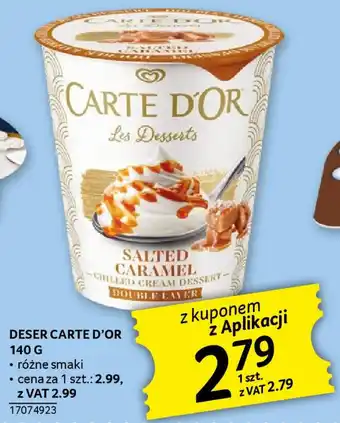 Selgros DESER CARTE D'OR 140 G oferta