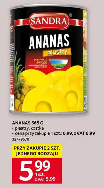 Selgros ANANAS 565 G oferta