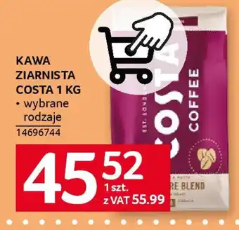 Selgros KAWA ZIARNISTA COSTA 1 KG oferta
