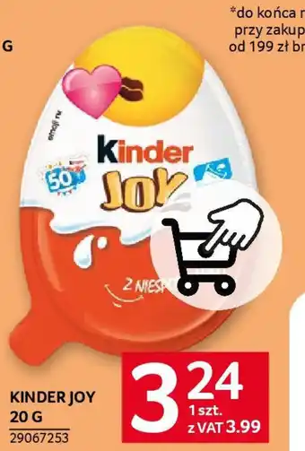 Selgros KINDER JOY 20g oferta