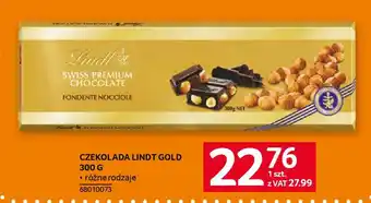 Selgros CZEKOLADA LINDT GOLD 300g oferta