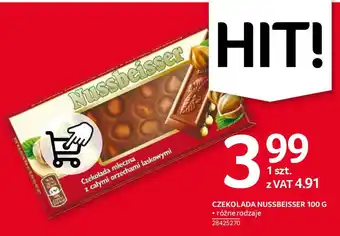 Selgros CZEKOLADA NUSSBEISSER 100 G oferta