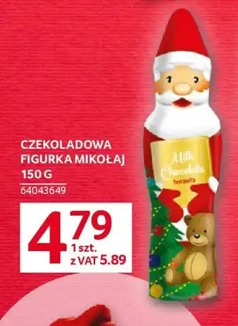 Selgros CZEKOLADOWA FIGURKA MIKOŁAJ 150g oferta