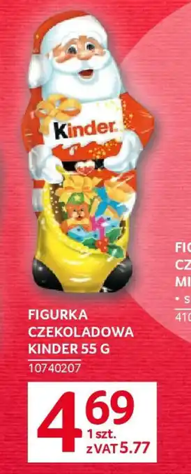Selgros FIGURKA CZEKOLADOWA KINDER 55 G oferta