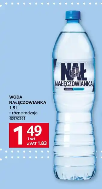 Selgros WODA NAŁĘCZOWIANKA 1,5l oferta