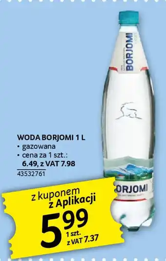 Selgros WODA BORJOMI 1 L oferta