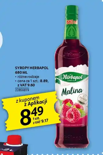 Selgros SYROPY HERBAPOL 680 ML oferta