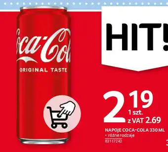 Selgros NAPOJE COCA COLA 330 ML oferta