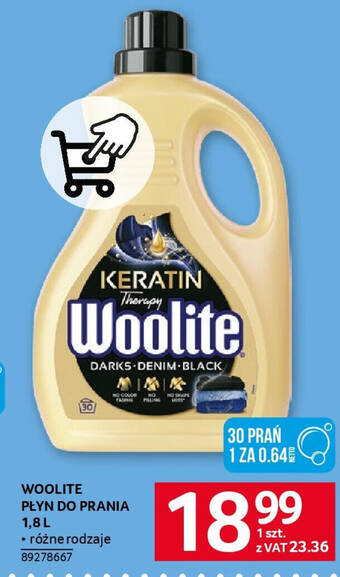 Selgros WOOLITE PŁYN DO PRANIA 1,8L oferta
