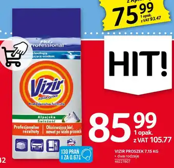 Selgros VIZIR PROSZEK 7,15 KG oferta