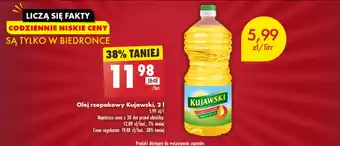 Biedronka Olej rzepakowy Kujawski, 2 L oferta
