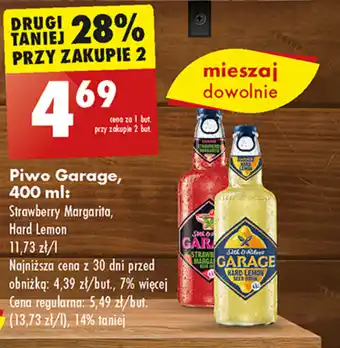 Biedronka Piwo Garage, 400 ml oferta