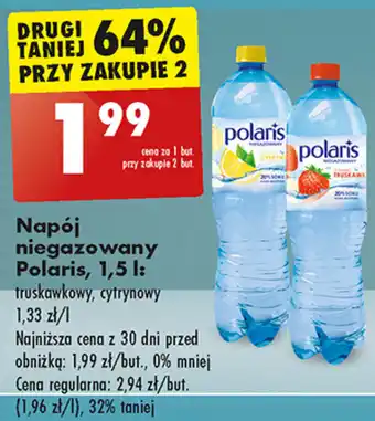 Biedronka Napój niegazowany Polaris, 1,5 L oferta