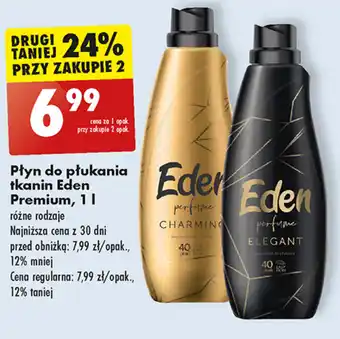 Biedronka Płyn do płukania tkanin Eden Premium, 1 L oferta