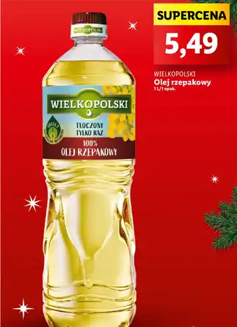 Lidl Olej rzepakowy 1 L oferta