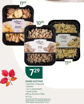 Chata Polska DANIE GOTOWE oferta