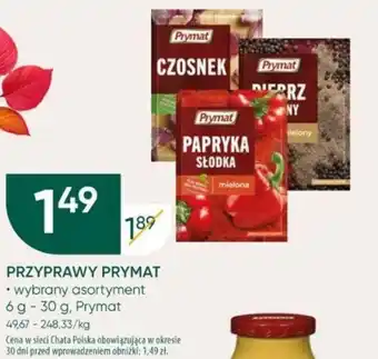 Chata Polska PRZYPRAWY PRYMAT oferta