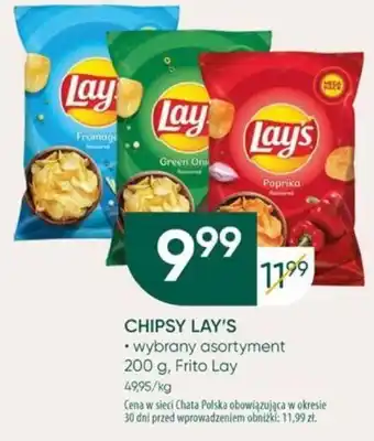 Chata Polska CHIPSY LAY'S oferta
