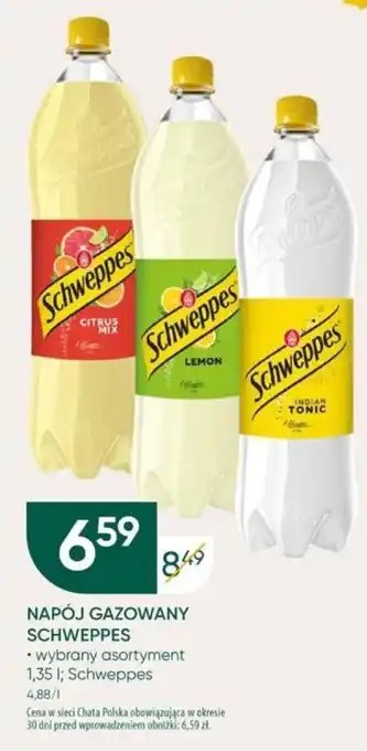 Chata Polska NAPÓJ GAZOWANY SCHWEPPES 1,35 L oferta