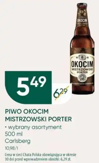 Chata Polska PIWO OKOCIM MISTRZOWSKI PORTER 500 ml oferta