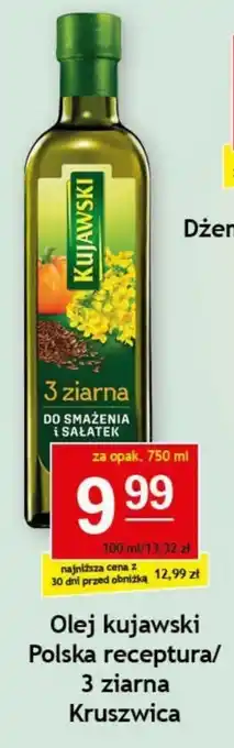 Gram Market Olej kujawski Polska receptura/3 ziarna Kruszwica 750ml oferta