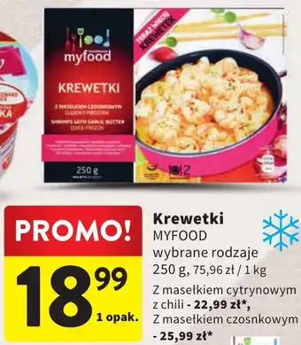 Intermarche Krewetki MYFOOD 250g oferta