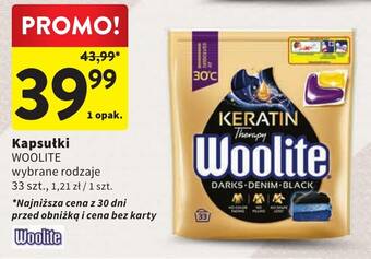 Intermarche Kapsułtki WOOLITE 33szt. oferta