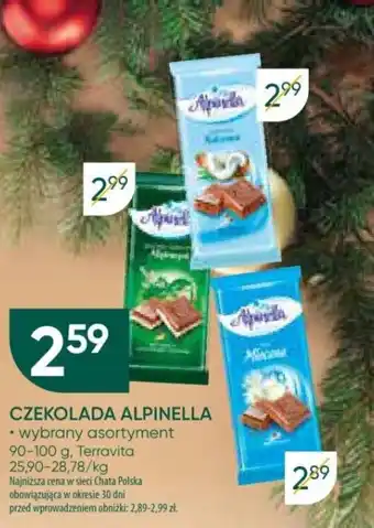 Chata Polska CZEKOLADA ALPINELLA oferta