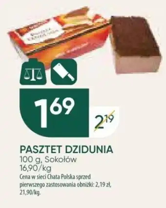 Chata Polska PASZTET DZIDUNIA 100 g oferta