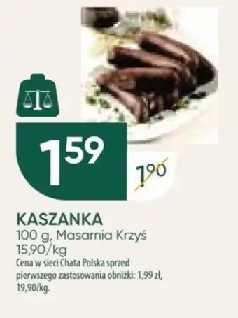Chata Polska KASZANKA 100 g oferta