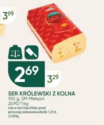 Chata Polska SER KRÓLEWSKI Z KOLNA 100 g oferta