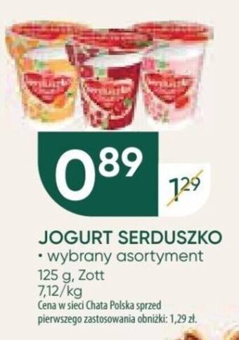 Chata Polska JOGURT SERDUSZKO 125 g oferta