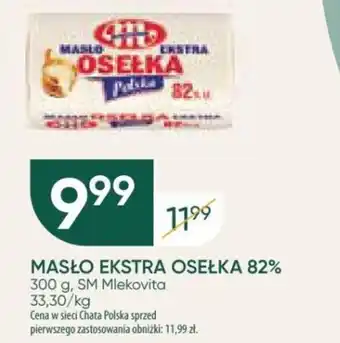 Chata Polska MASŁO EKSTRA OSEŁKA 82% 300 g oferta