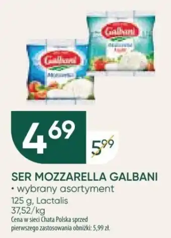 Chata Polska SER MOZZARELLA GALBANI 125 g oferta