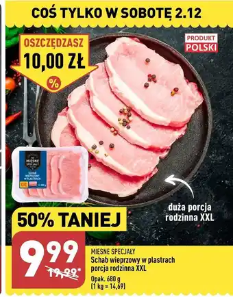 ALDI Schab w plastrach oferta