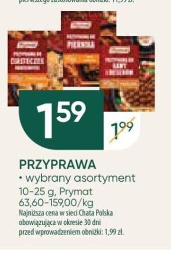 Chata Polska PRZYPRAWA 10-25 g oferta