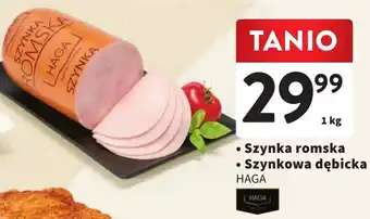 Intermarche Szynka romska Szynkowa dębicka HAGA 1kg oferta
