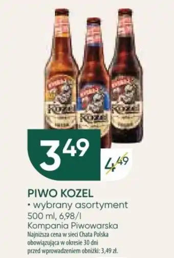 Chata Polska PIWO KOZEL 500 ml oferta