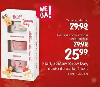 Rossmann Fluff, zestaw Snow Day, masło do ciała, 1 szt. oferta