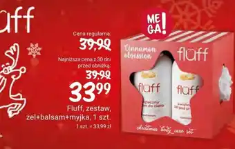 Rossmann Fluff, zestaw, żel+balsam+myjka, 1 szt. oferta