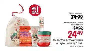 Rossmann Hello! You, zestaw worek o zapachu tarty, 1 szt. oferta