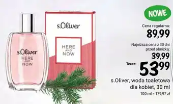 Rossmann s.Oliver, woda toaletowa dla kobiet, 30 ml oferta