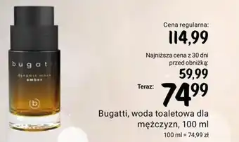 Rossmann Bugatti, woda toaletowa dla mężczyzn, 100 ml oferta