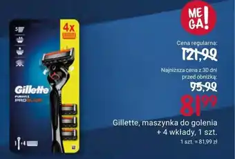Rossmann Gillette, maszynka do golenia + 4 wkłady, 1 szt. oferta