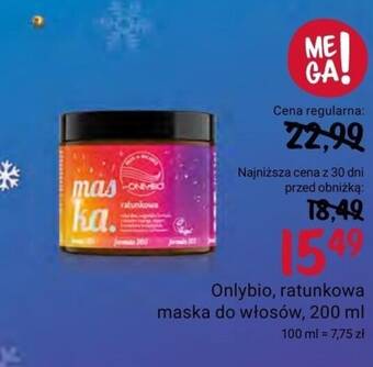 Rossmann Onlybio, ratunkowa maska do włosów, 200 ml oferta
